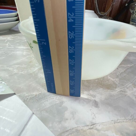 Vintage Fire King “ Gay Fad fruit” by Anchor Hoking. 1942 to 1970 this pattern w - Picture 6 of 7